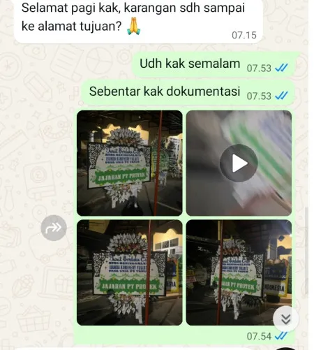 Pengiriman Papan Bunga Selamat Lebuawu Pecangaan