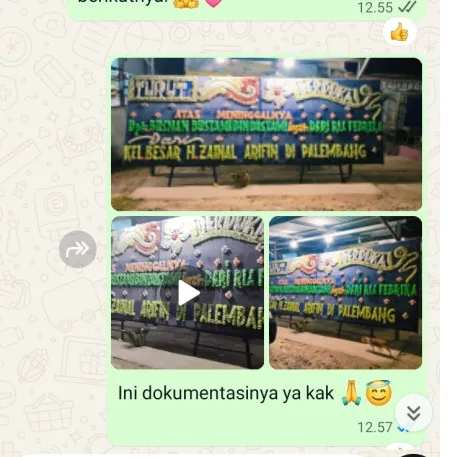 Pengiriman Papan Bunga Duka Lebuawu Pecangaan