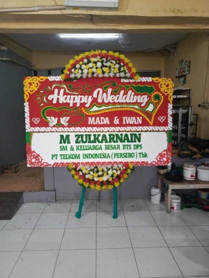 Papan Bunga di Lebuawu Pecangaan
