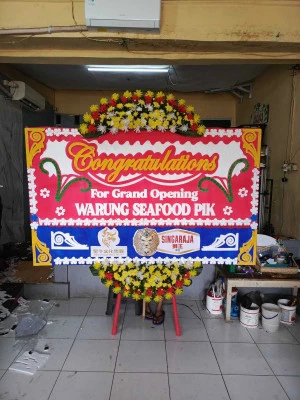 Papan Bunga di Lebuawu Pecangaan
